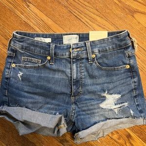 Women Target High Rise MIDI Shorts